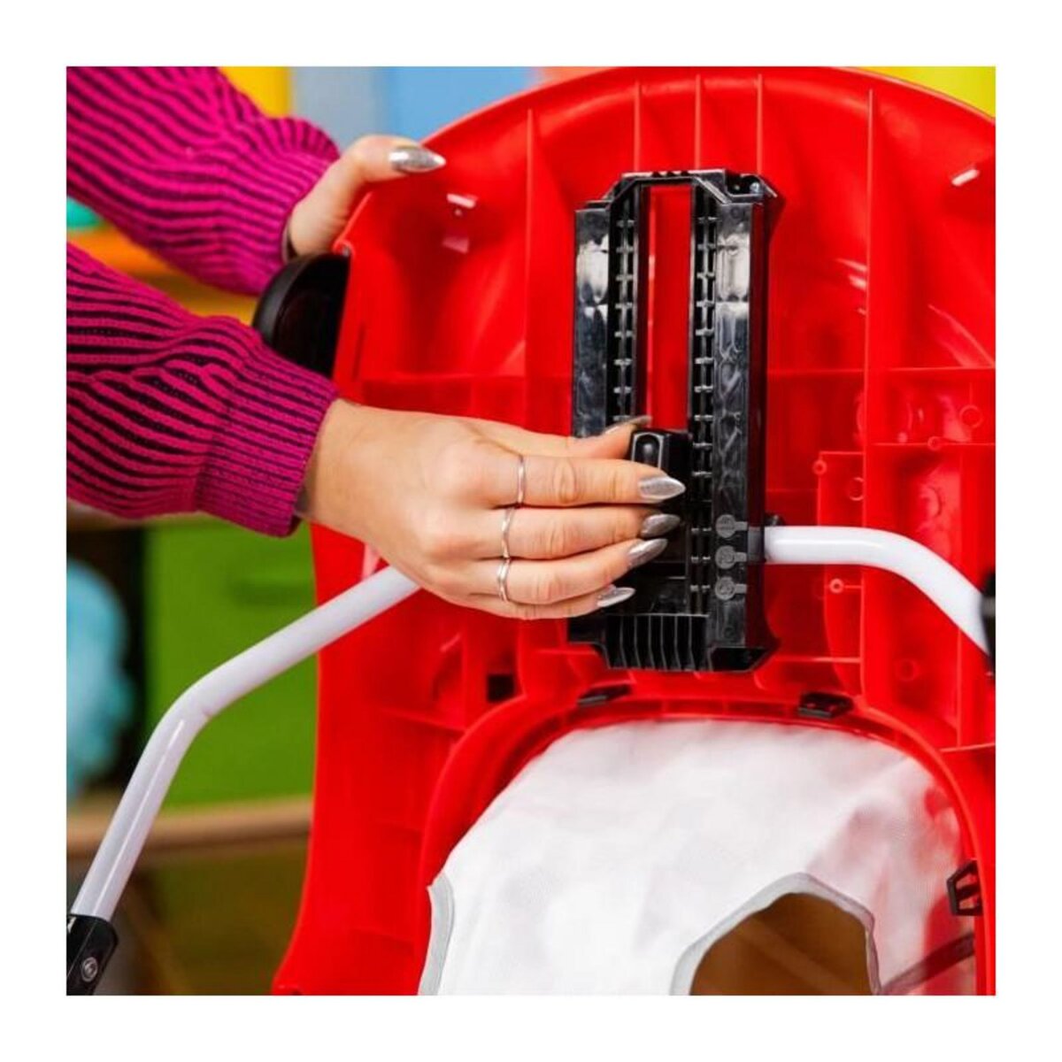 Bright Starts BRIGHT STARTS Trotteur 3 en 1, petit bolide, 3 modes de jeux évolutifs, rouge