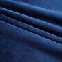 VIDAXL Rideau occultant avec crochets Velours Bleu fonce 290x245 cm