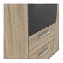 Voir la diapositive 3 : FINLANDEK FINLANDEK Armoire de chambre SELKEA style contemporain decor chene sonoma - L 121 cm