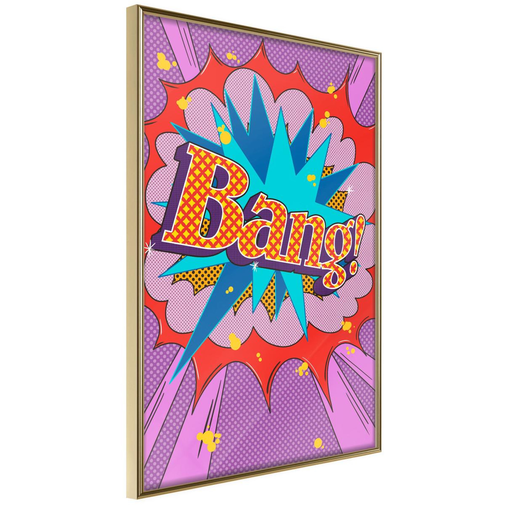 Voir la diapositive 1 : Paris Prix Affiche Murale Encadrée  Bang