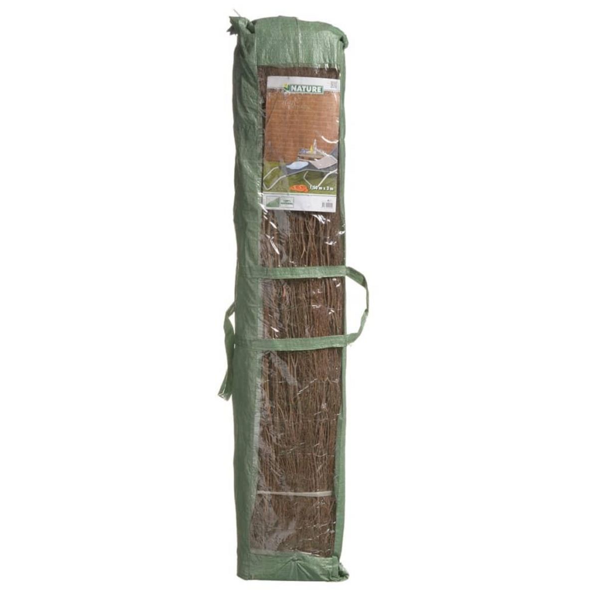 NATURE Nature Paravent de jardin Bruyere 1,5x5 m 1 cm d'epaisseur