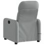 Voir la diapositive 4 : VIDAXL Fauteuil de massage inclinable Gris clair Tissu