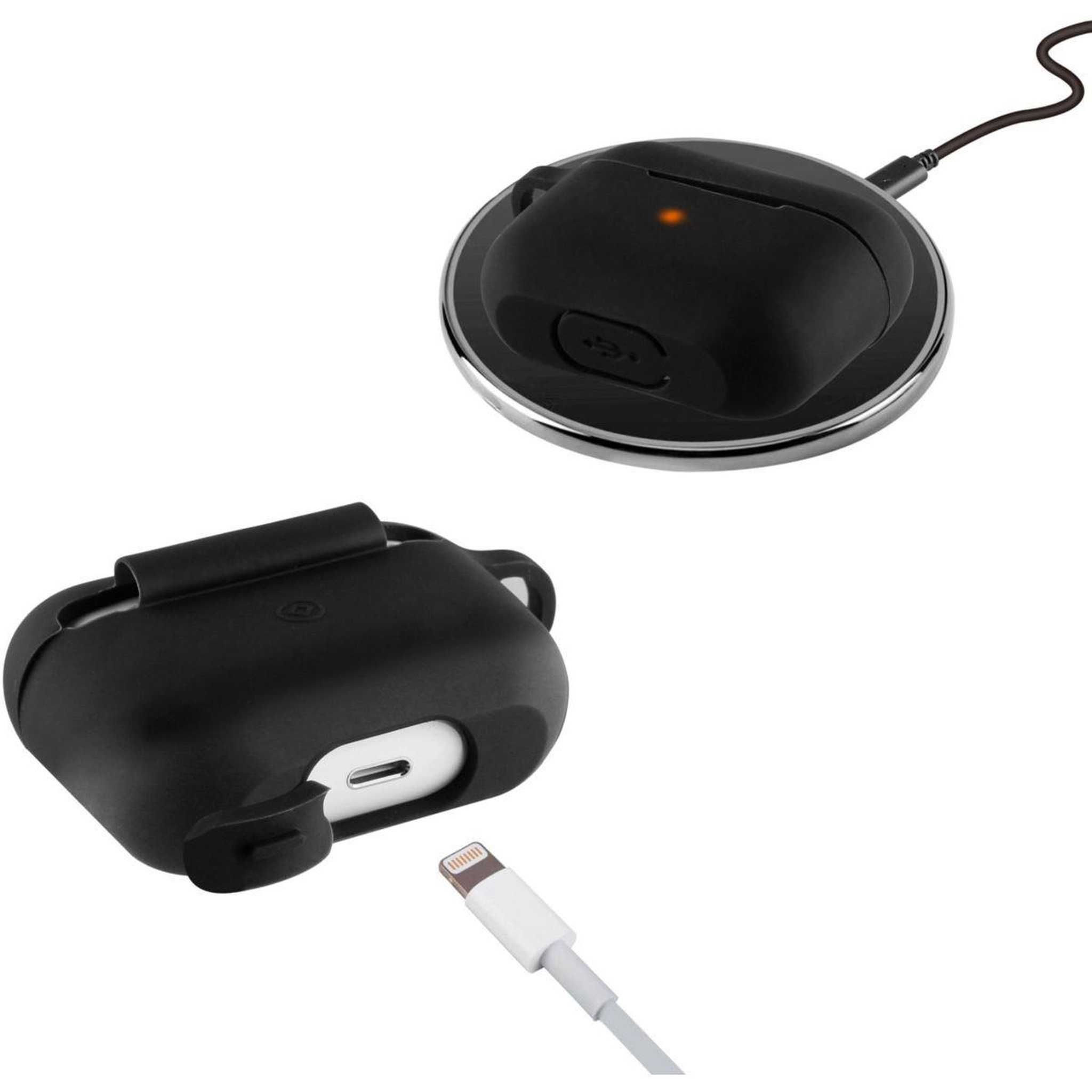 Voir la diapositive 5 : ESSENTIEL B Etui Airpods Pro noir