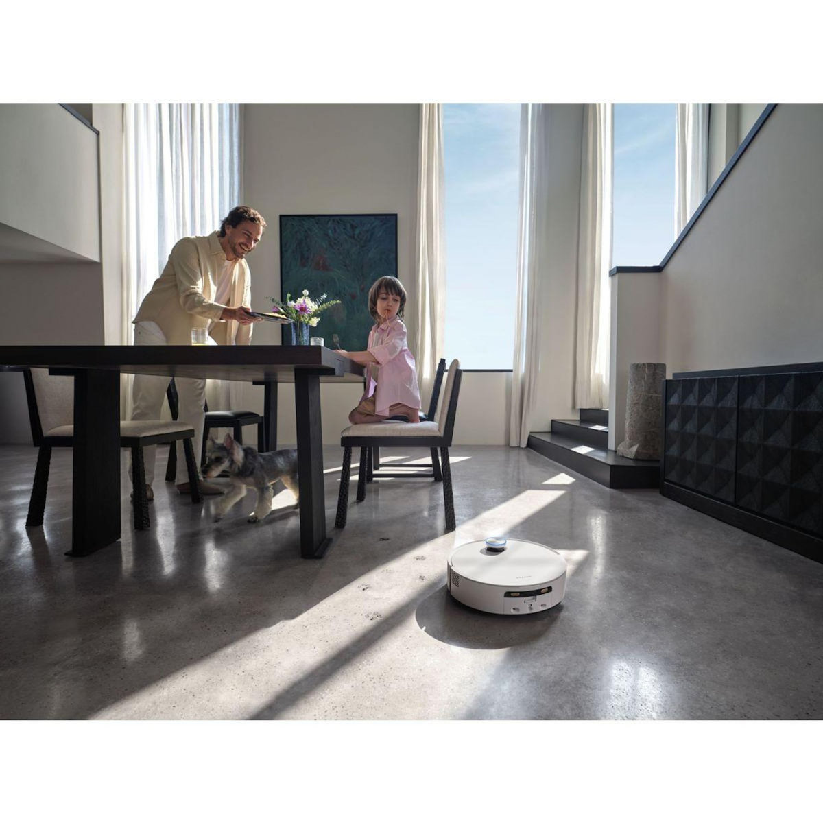 DREAME Robot Aspirateur Laveur Aqua10 Ultra Roller Complete blanc