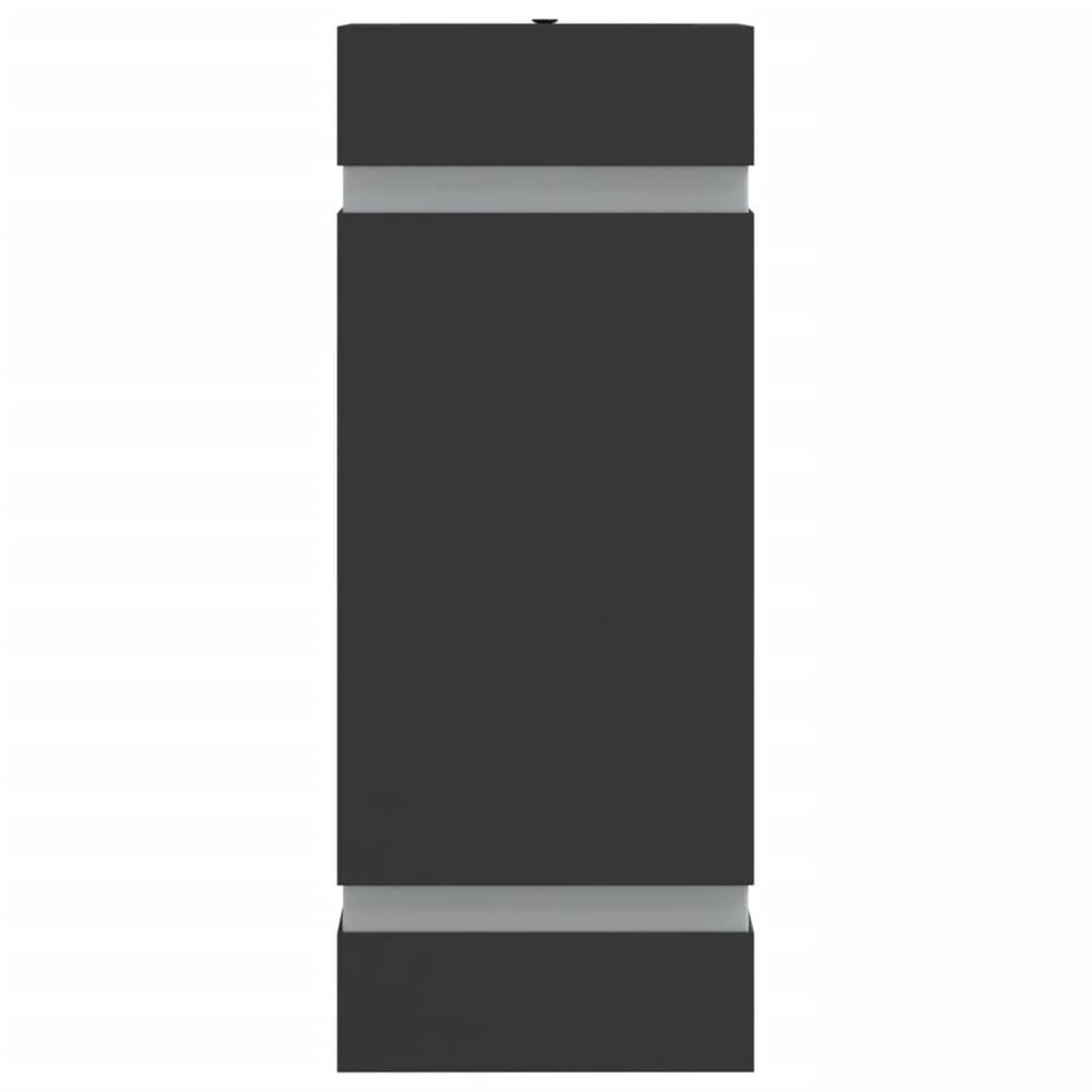 Voir la diapositive 4 : VIDAXL Applique murale d'exterieur noir acier inoxydable