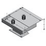 Voir la diapositive 6 : Paris Prix Table Basse Design  Lavola  100cm Gris & Blanc