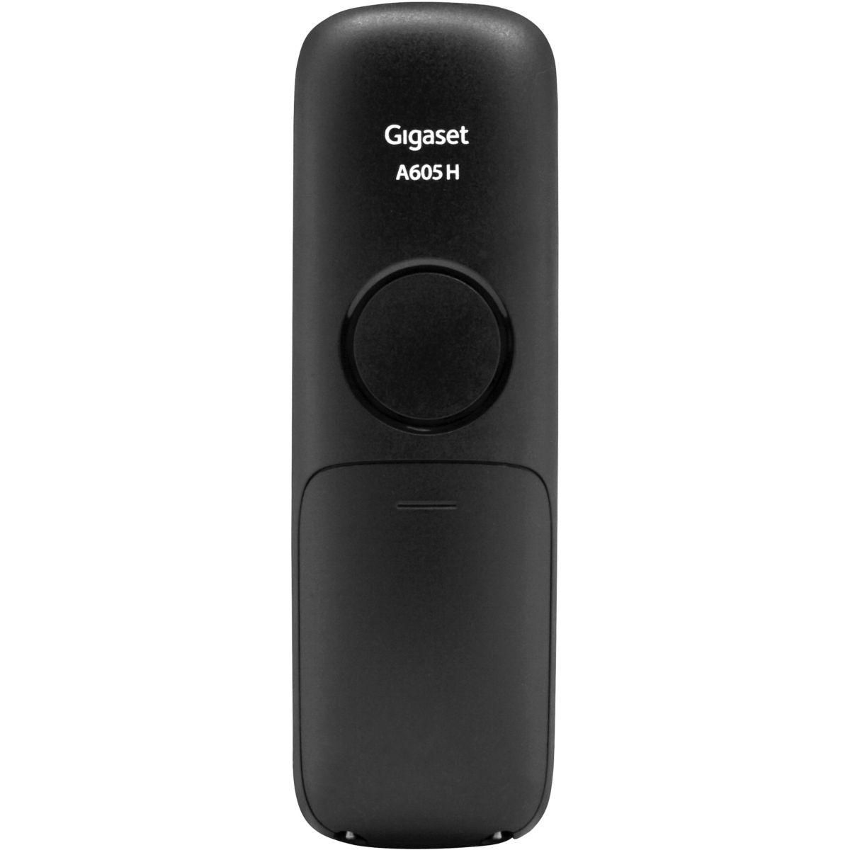GIGASET Téléphone sans fil A605A Duo Noir