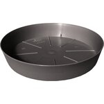 GARDENSTAR Soucoupe en plastique - D38cm pour Pot D40cm - Noir