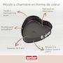Voir la diapositive 3 : ZENKER Set pâtisserie avec moule à gâteau cœur 27 x 25 cm en acier, 2 bols à mixer, verre mesureur et spatule Zenker