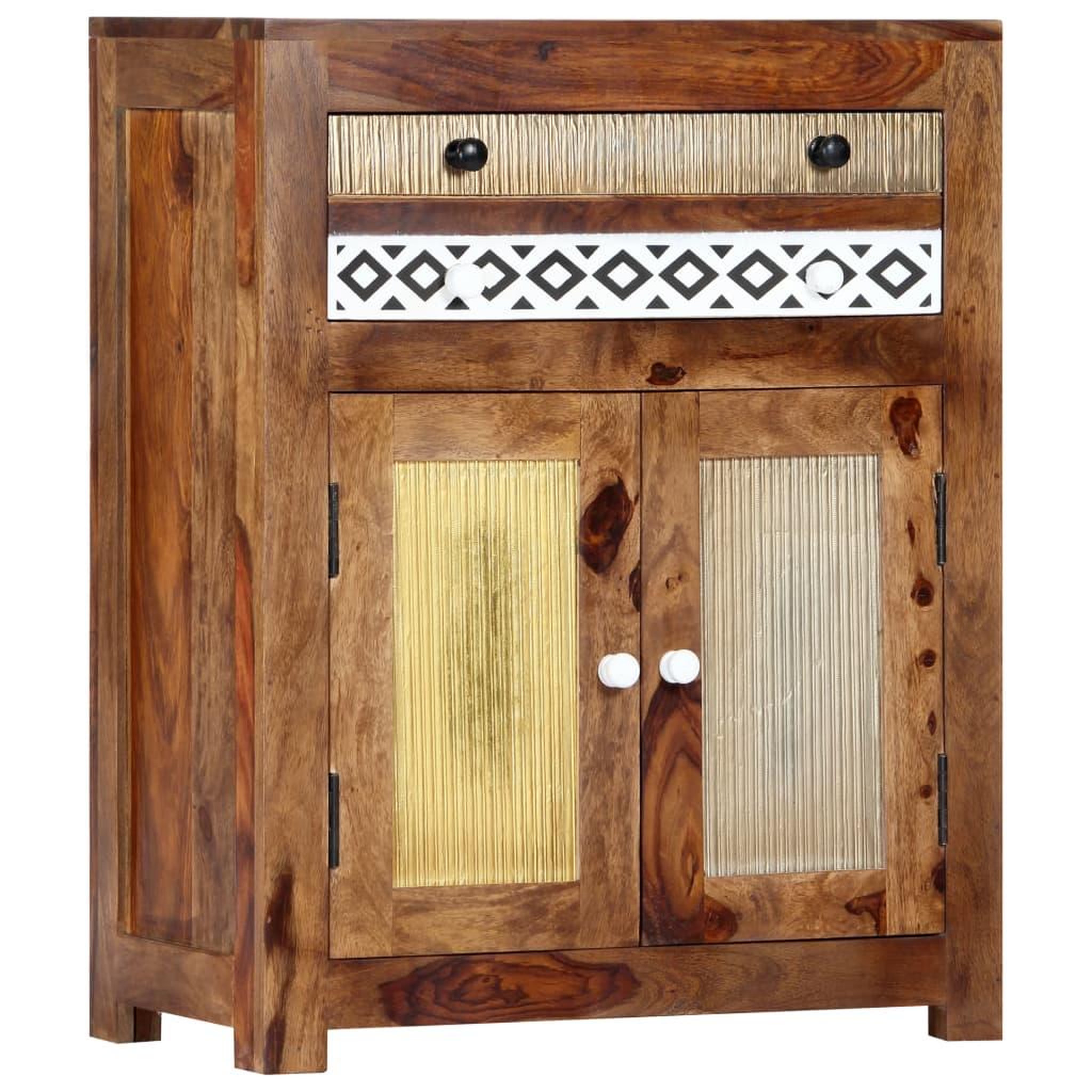 VIDAXL Armoire laterale 60x30x75 cm Bois massif
