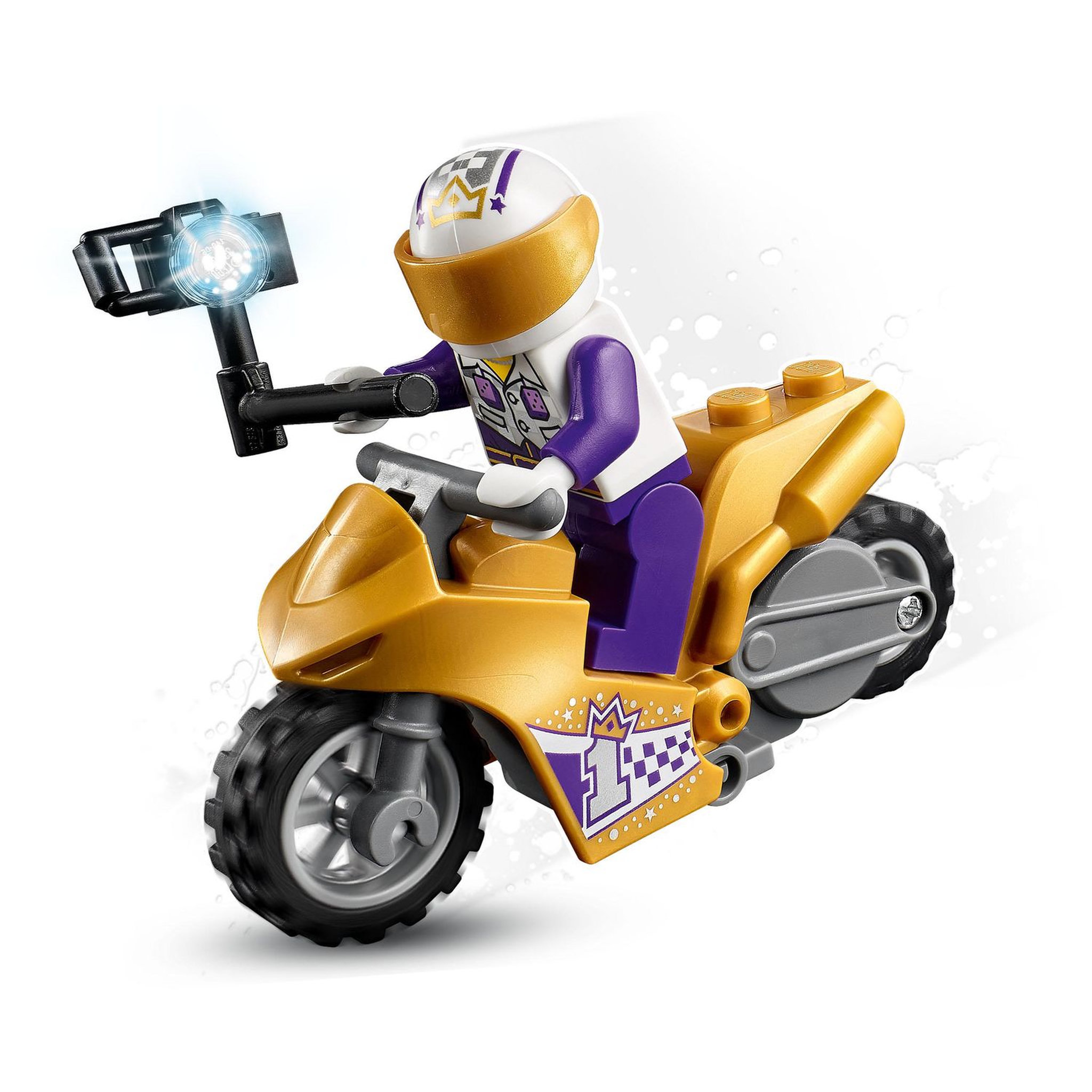 Voir la diapositive 5 : LEGO City 60309 La moto de la cascade selfie