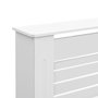 Voir la diapositive 5 : VIDAXL Cache-radiateur Blanc 152x19x81,5 cm MDF