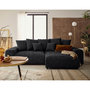 Voir la diapositive 1 : LISA DESIGN Jake - canapé panoramique d'angle droit 7 places convertible avec coffre en fausse fourrure