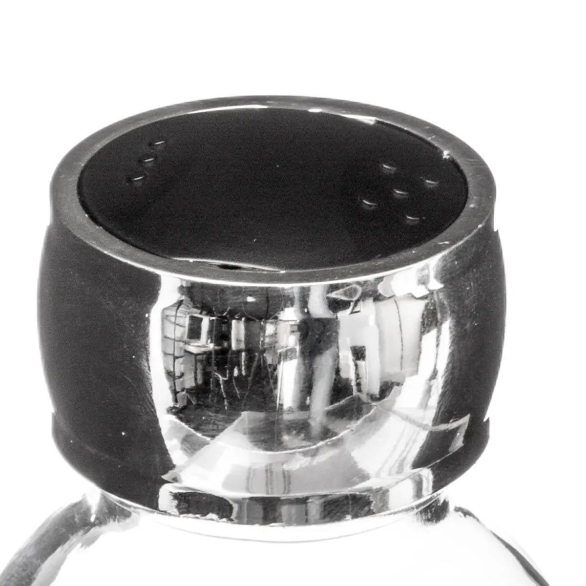 FIVE Présentoir à Épices Rotatif  Fioles  8 Pots Noir