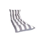 Jardin Privé Coussin bain de soleil floconné gris CANCALE