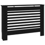 Voir la diapositive 2 : VIDAXL Cache-radiateur noir 112x19x81,5 cm MDF