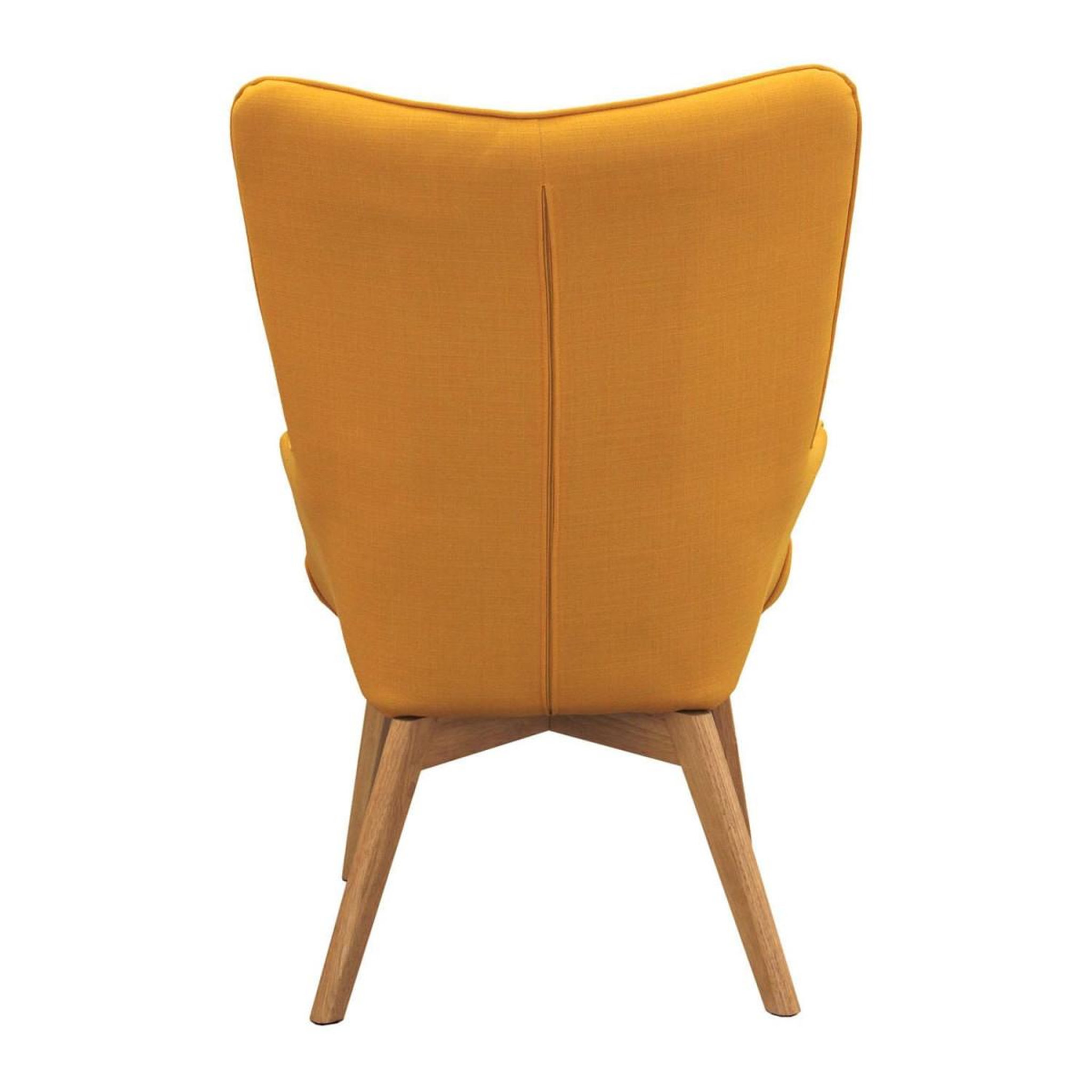 Voir la diapositive 3 : The Home Deco Factory Fauteuil Design  Helsinki  100cm Jaune