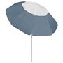 Voir la diapositive 3 : VIDAXL Parasol de plage bleu 300 cm