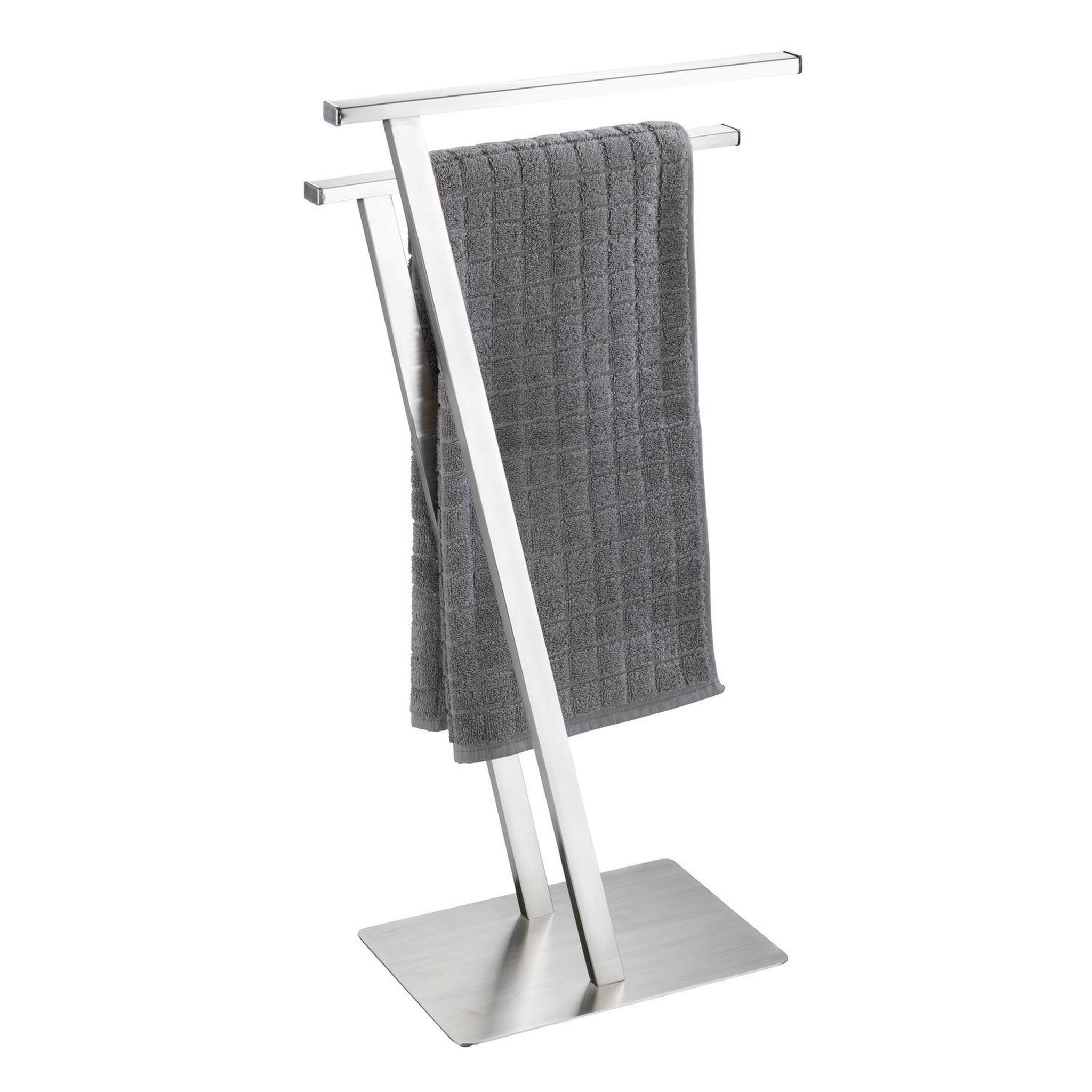 Voir la diapositive 1 : Wenko Porte-serviette design métal Lirio