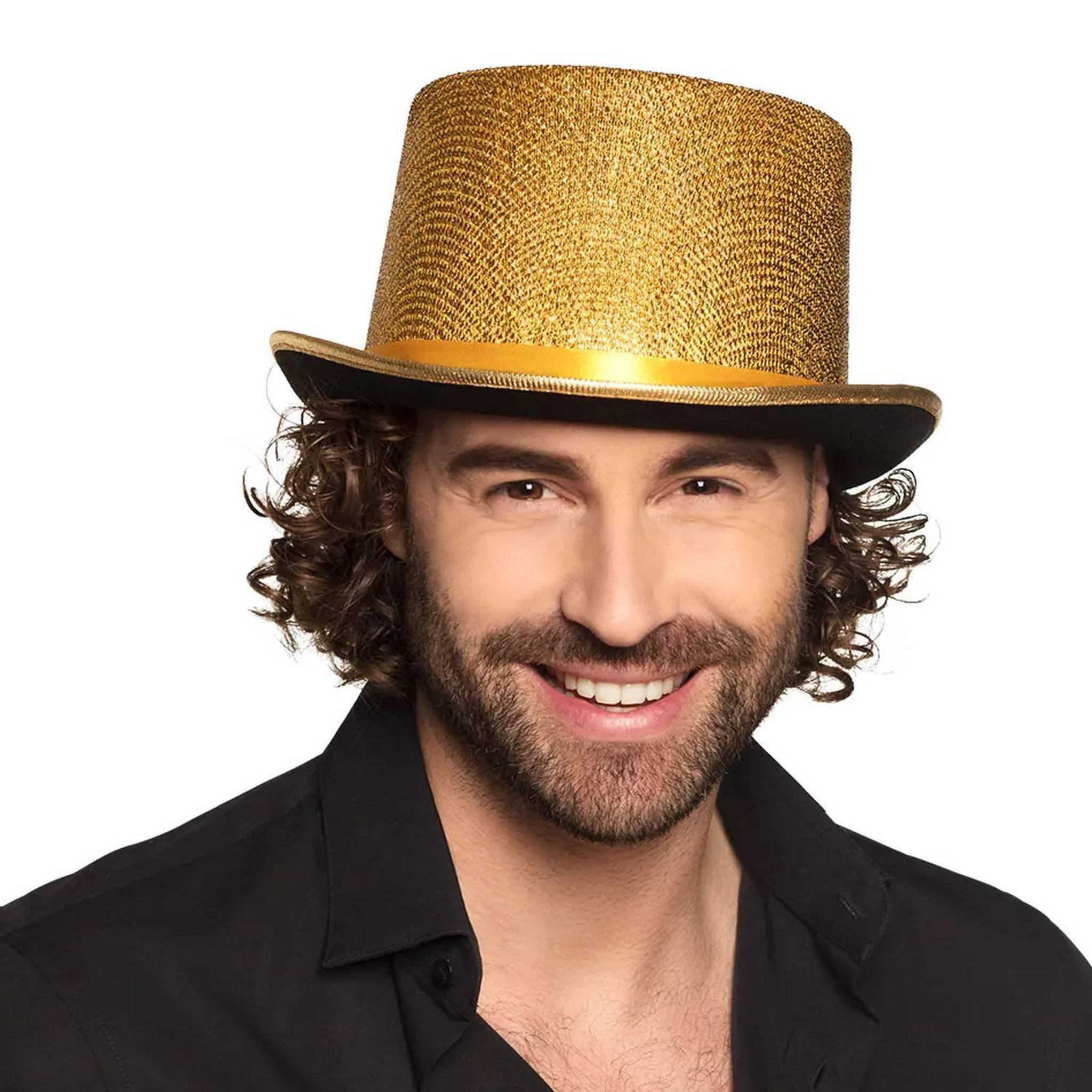 Boland Chapeau Haut de Forme Or