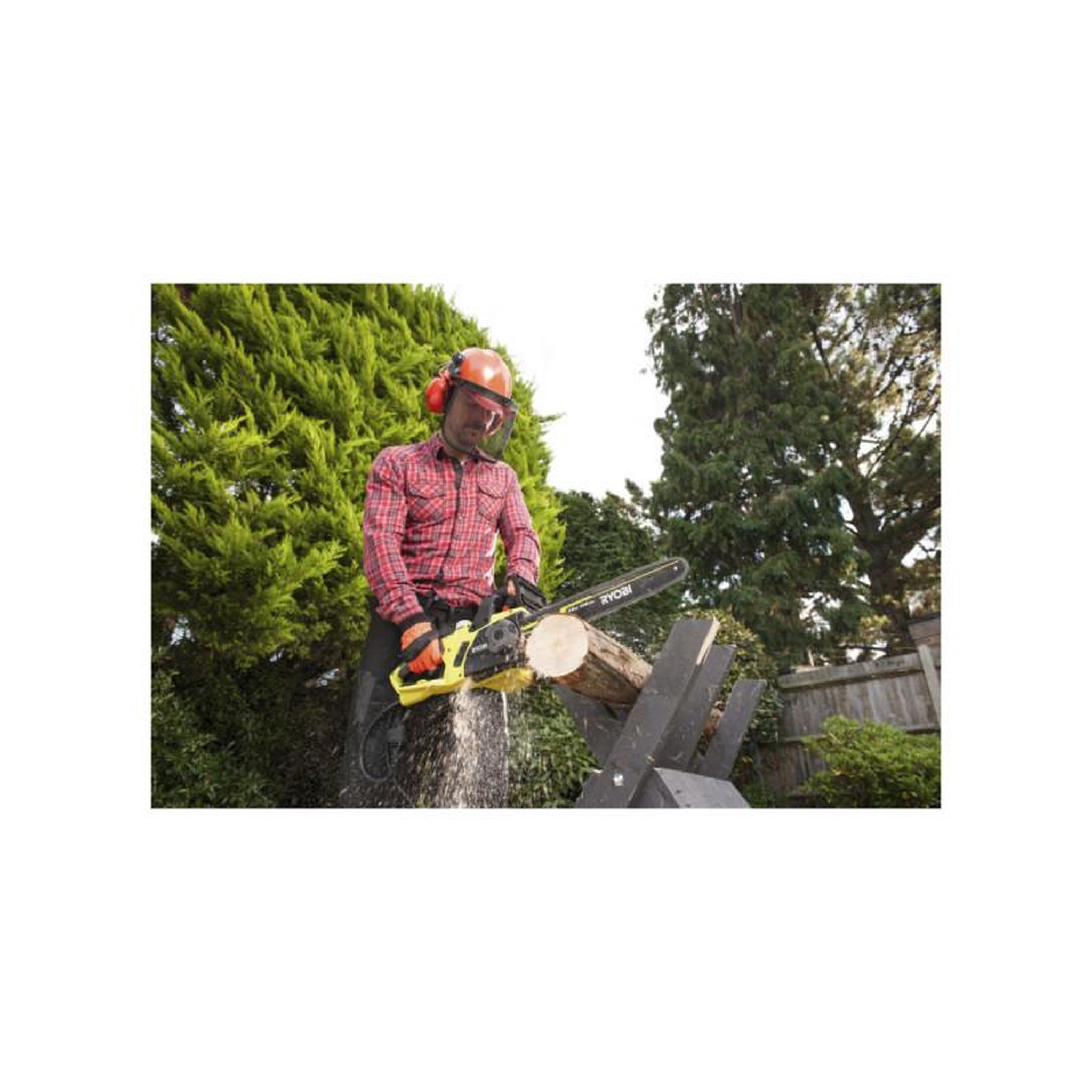 Voir la diapositive 5 : Ryobi Tronçonneuse électrique ryobi - rcs2340b2c - 2300w - 40cm - 2 chaines