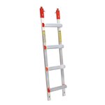 Centaure Echelle de toit aluminium écartement 33cm - 6,60 m