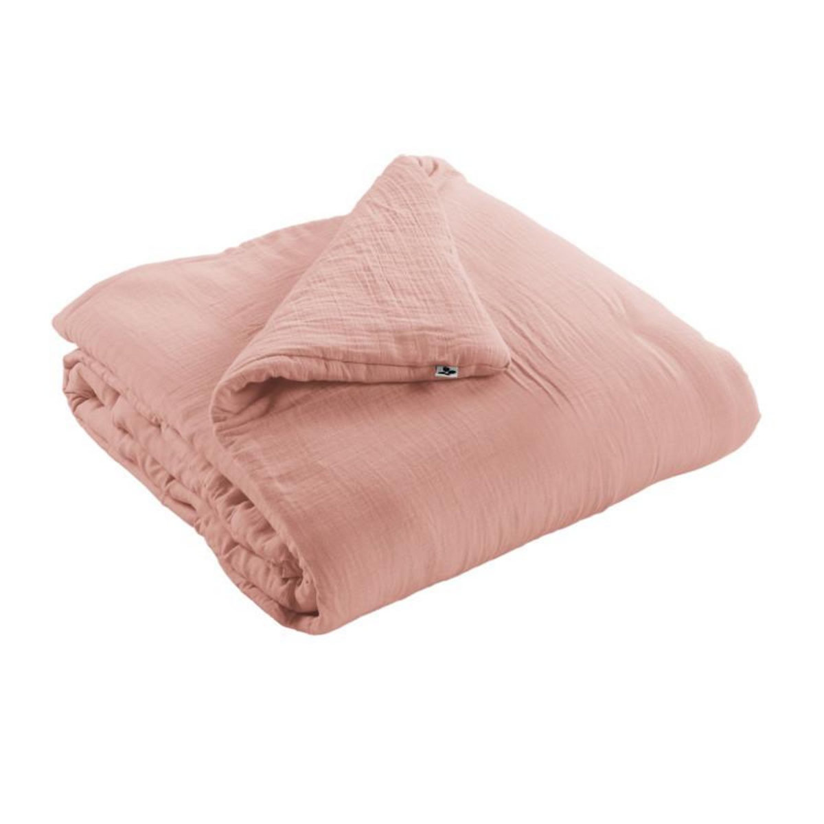 L EFFET PAPILLON Edredon ou Bout de lit  Gaïa  toutes dimensions  Gaze de Coton  l'Effet Papillon -  - 150 x 150 cm