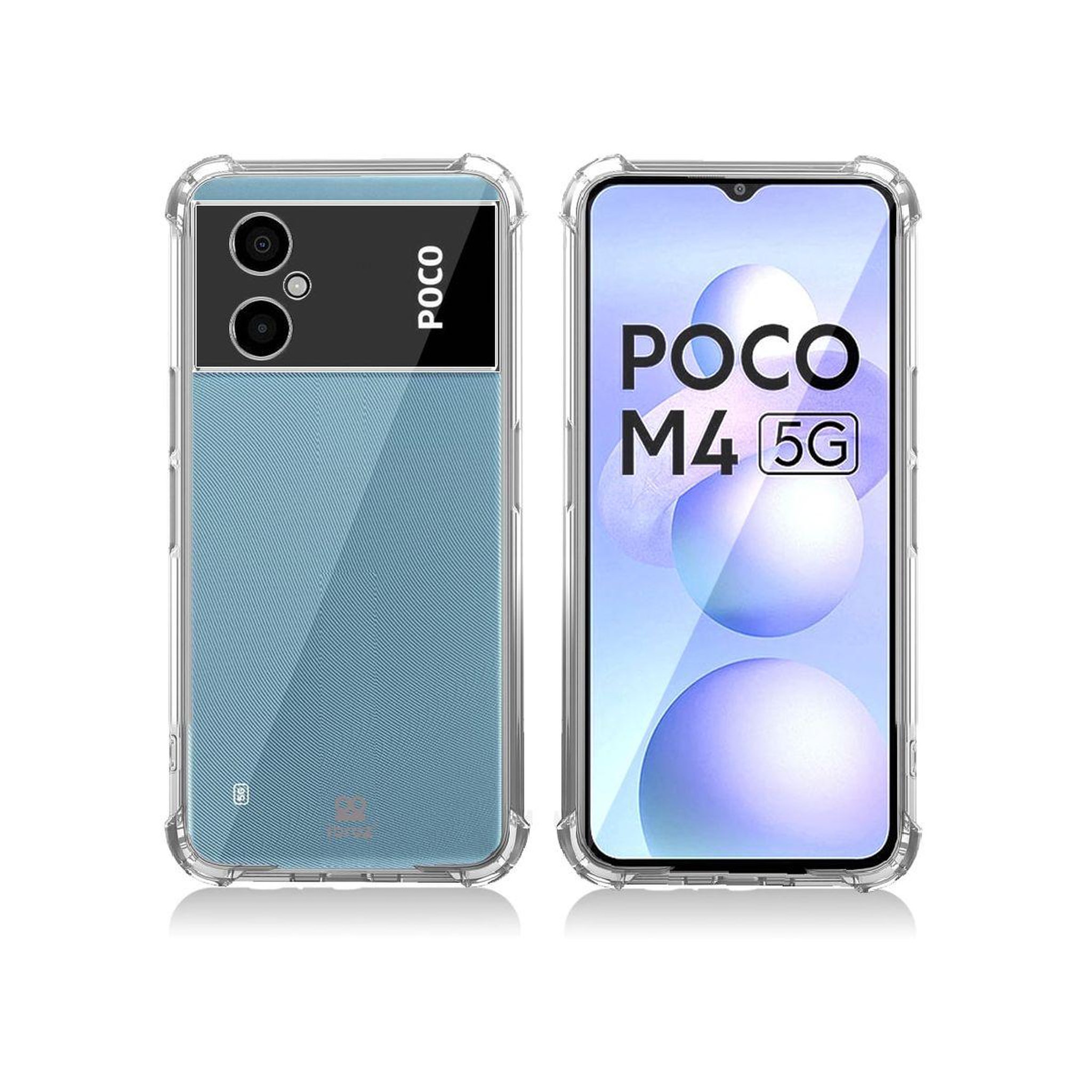 IBROZ Coque xiaomi poco m4 5g antichoc transparent
