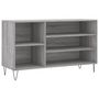 Voir la diapositive 2 : VIDAXL Armoire a chaussures Sonoma gris 102x36x60 cm Bois d'ingenierie