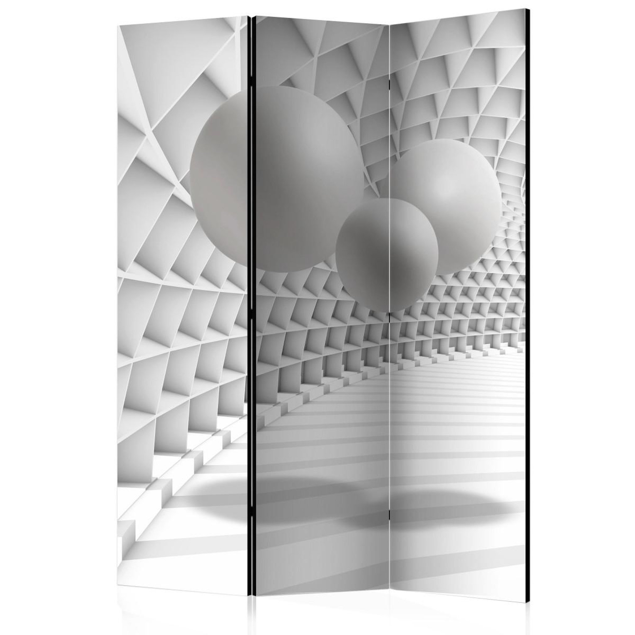 Paris Prix Paravent 3 volets  abstract tunnel  135x172cm