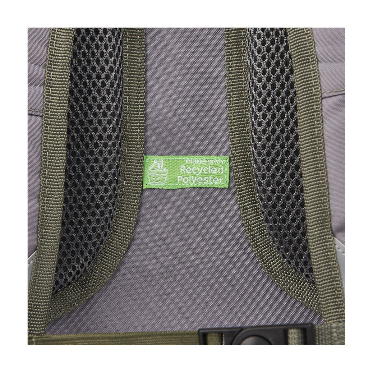 AUCHAN Cartable 38 cm CP/CE1/CE2 gris et marron ADVENTURE