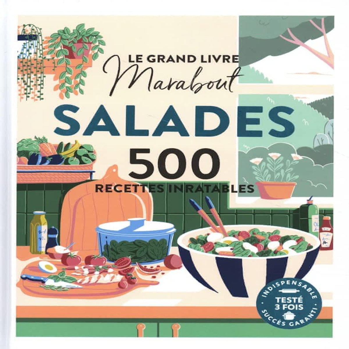 SALADES. 500 RECETTES INRATABLES, Fauda-Rôle Sabrina