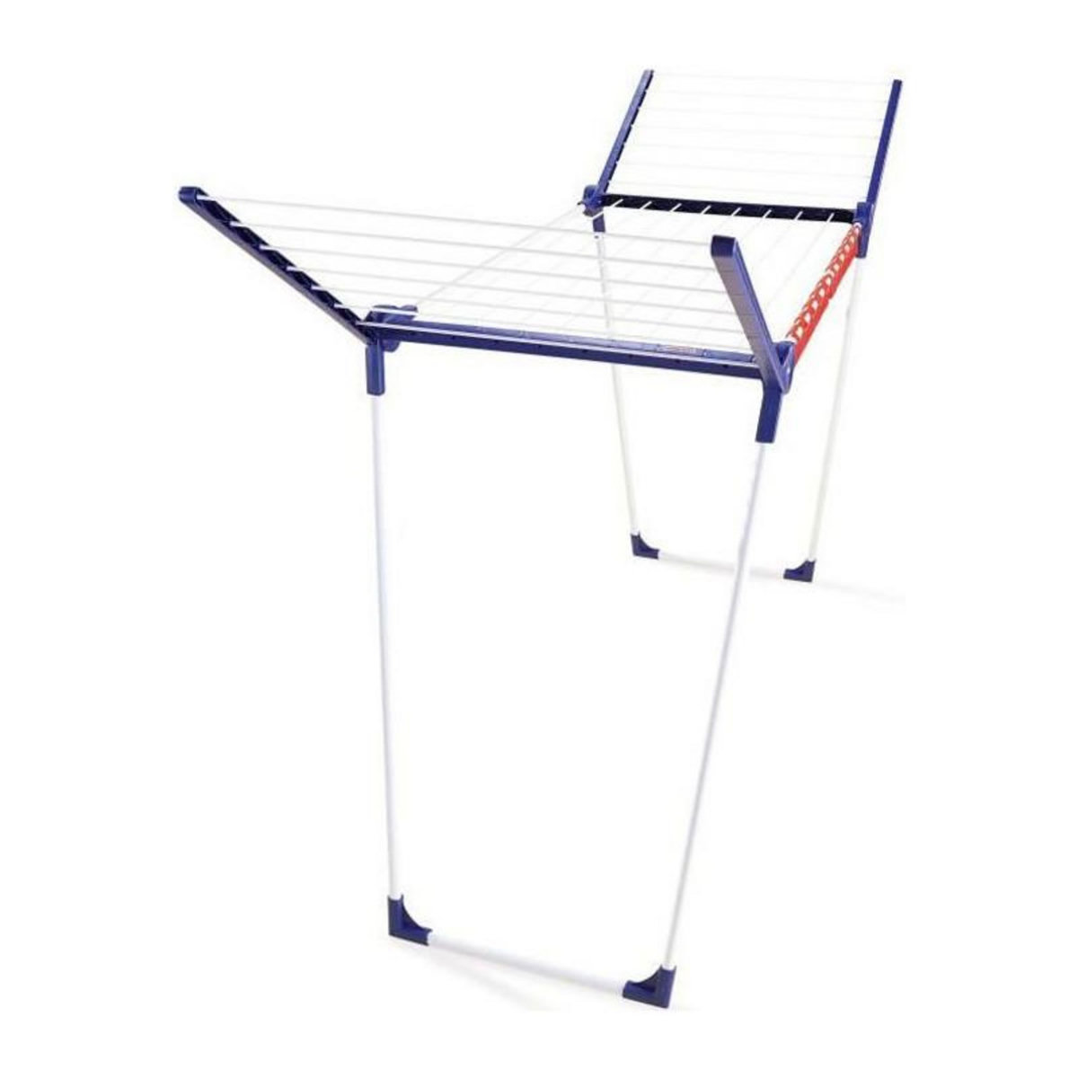 Leifheit LEIFHEIT 81620 Sechoir sur pied Pegasus 160 Solid Slim,  sechoir a linge 16 metres, pliable pour exterieur + interieur