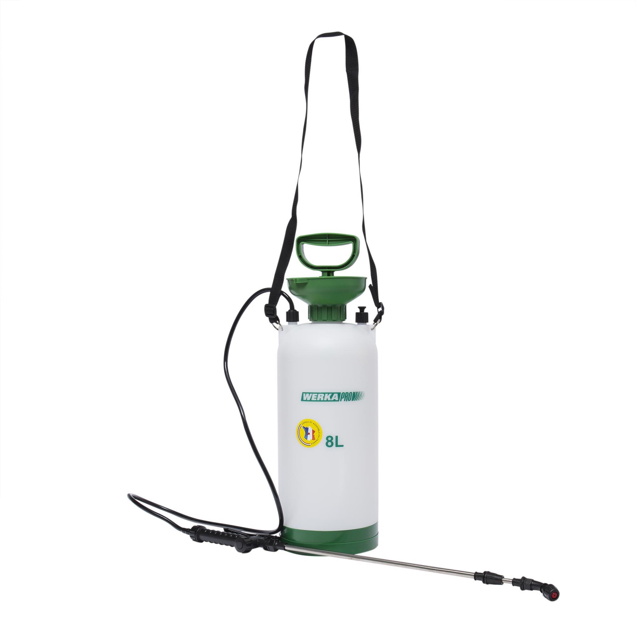 Voir la diapositive 2 : WERKAPRO Pulvérisateur à main werka pro 8 litres
