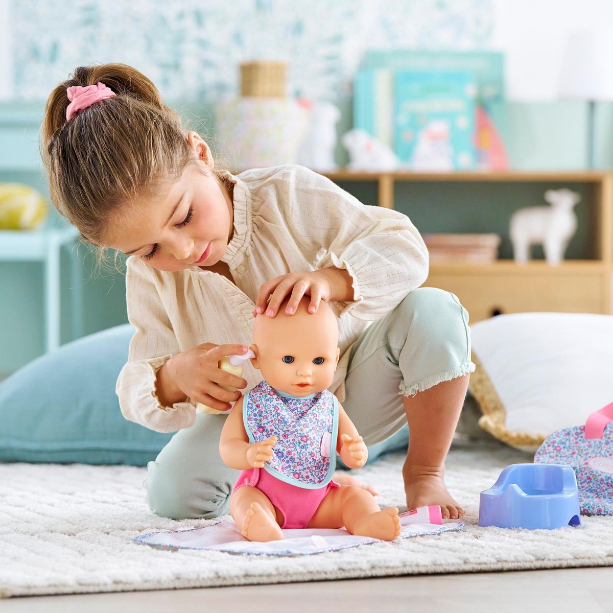 Corolle Coffret Accessoires à Langer Floral 36 et 42 cm