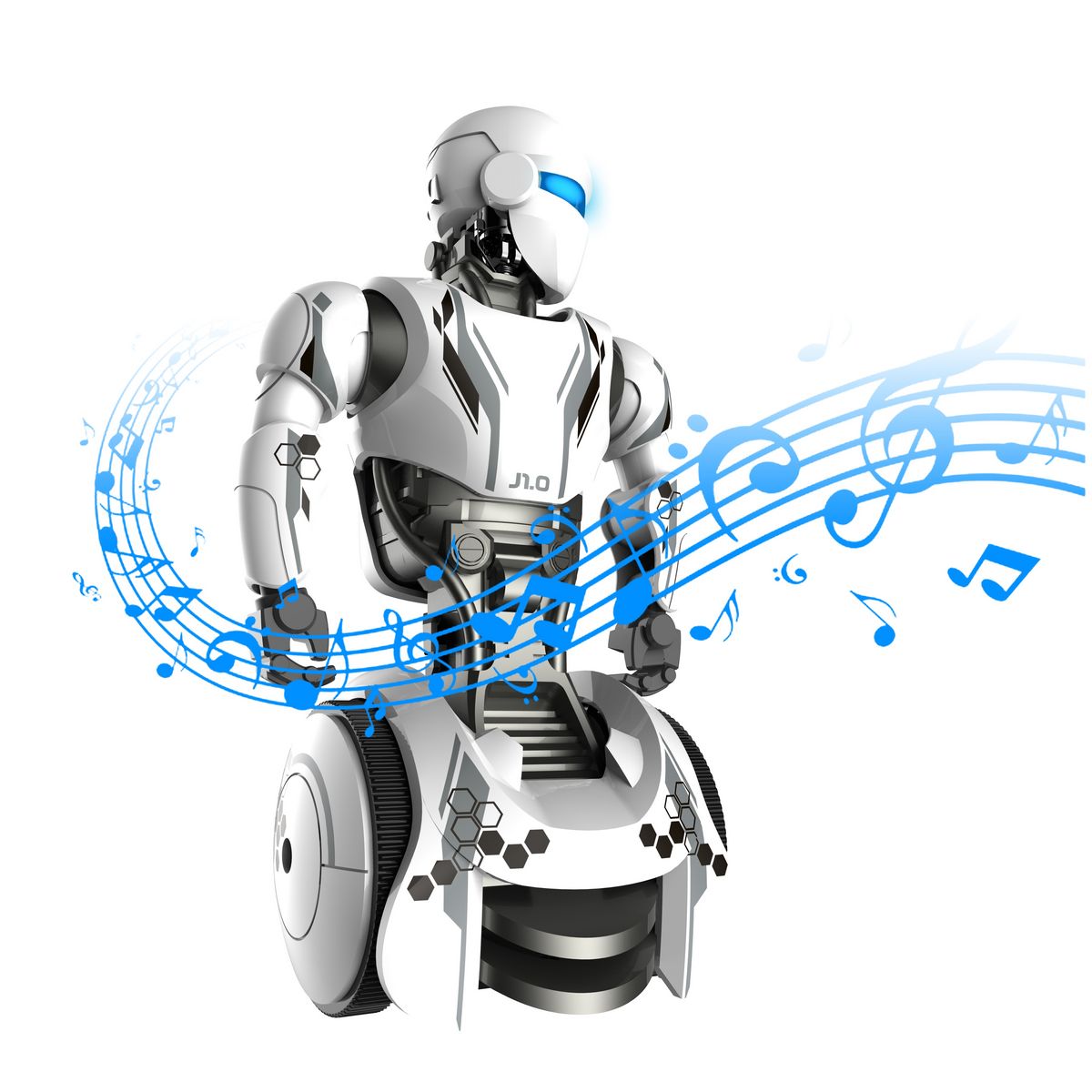 SILVERLIT Robot interactif programmable Junior 1.0