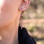 Voir la diapositive 2 : SLOYA Boucles d'oreilles pendantes Lumia en pierres Améthyste