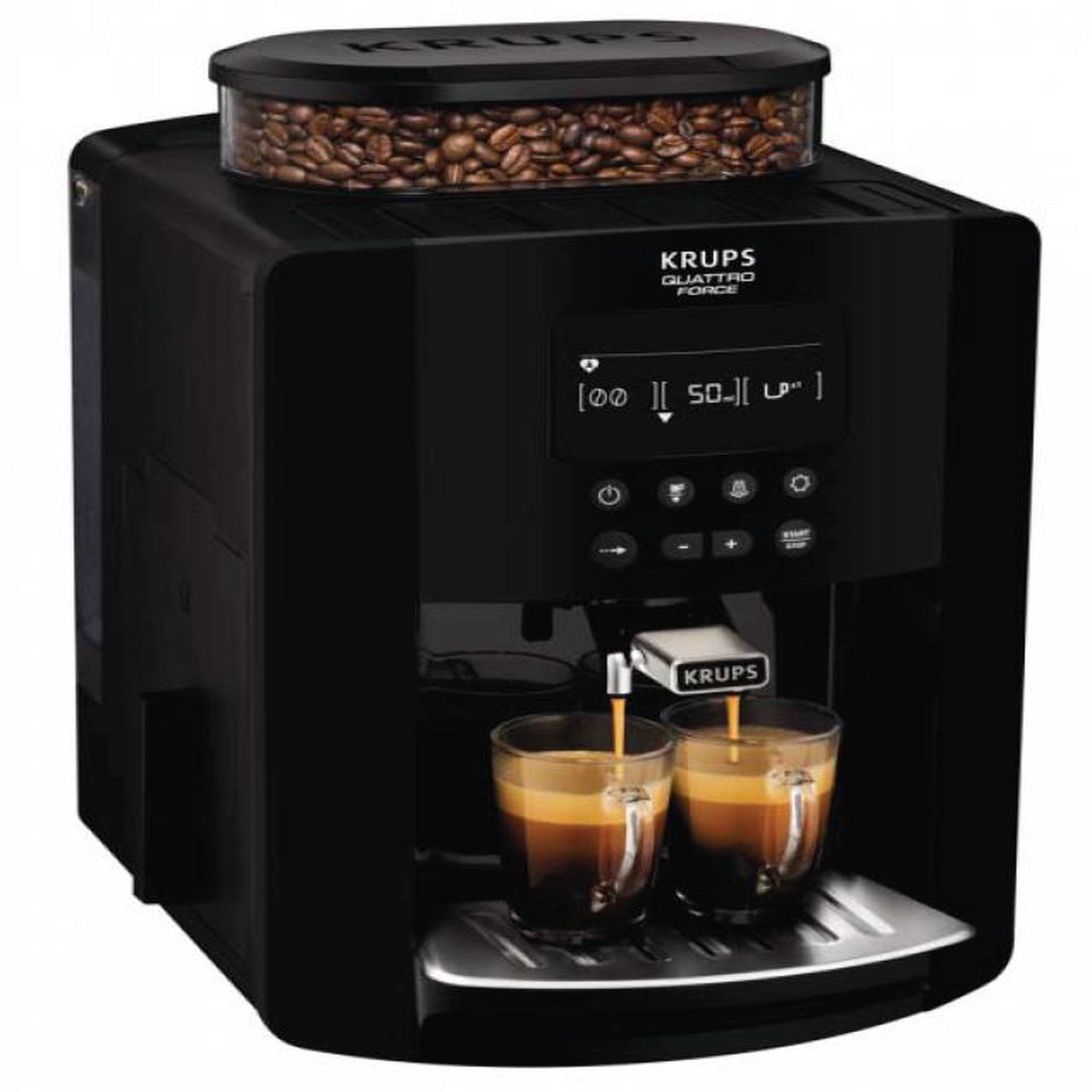 KRUPS Robot café 15 bars noir - yy3074fd