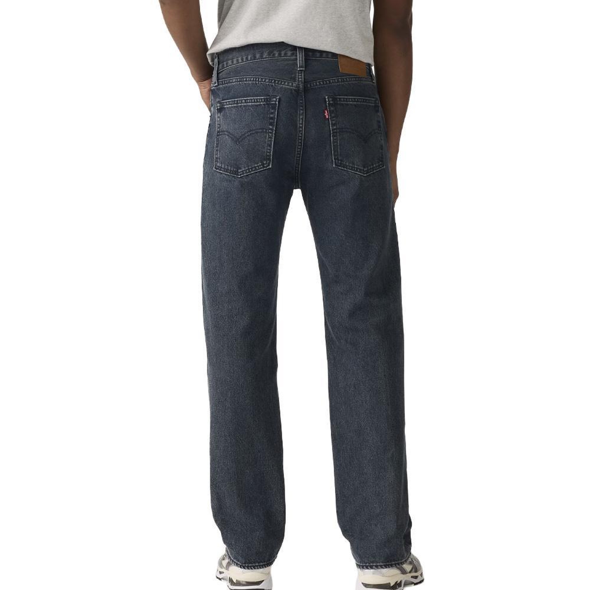 Voir la diapositive 2 : Levi's Jean 555 Noir Homme Levi's Relaxed Straight 000LO