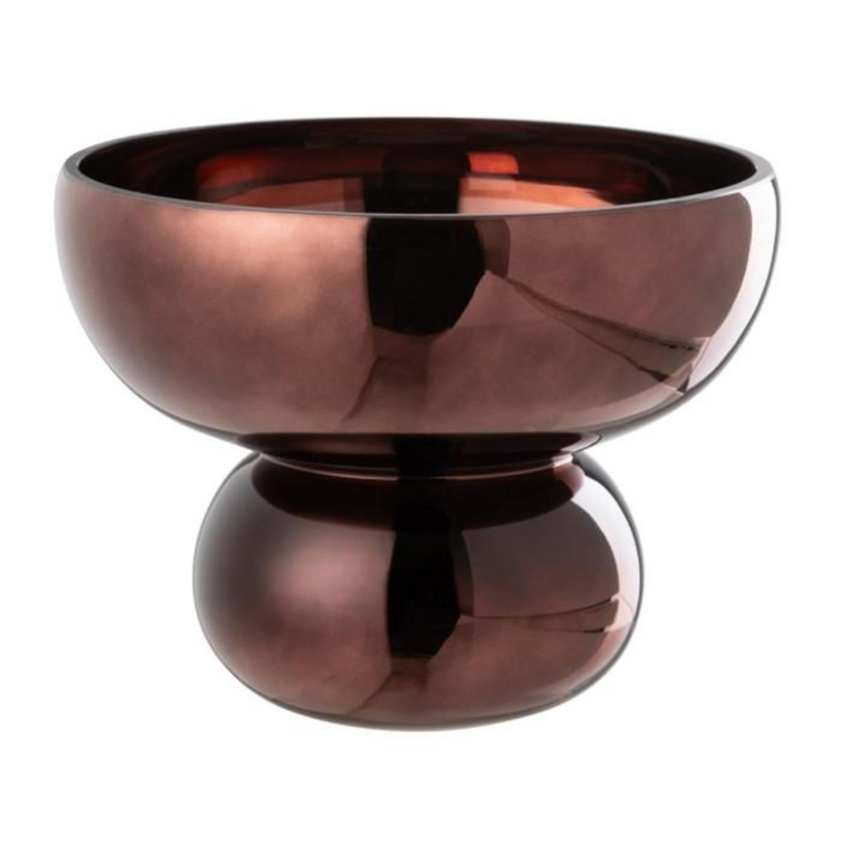 Paris Prix Photophore Design Bol  Cléa  23cm Prune