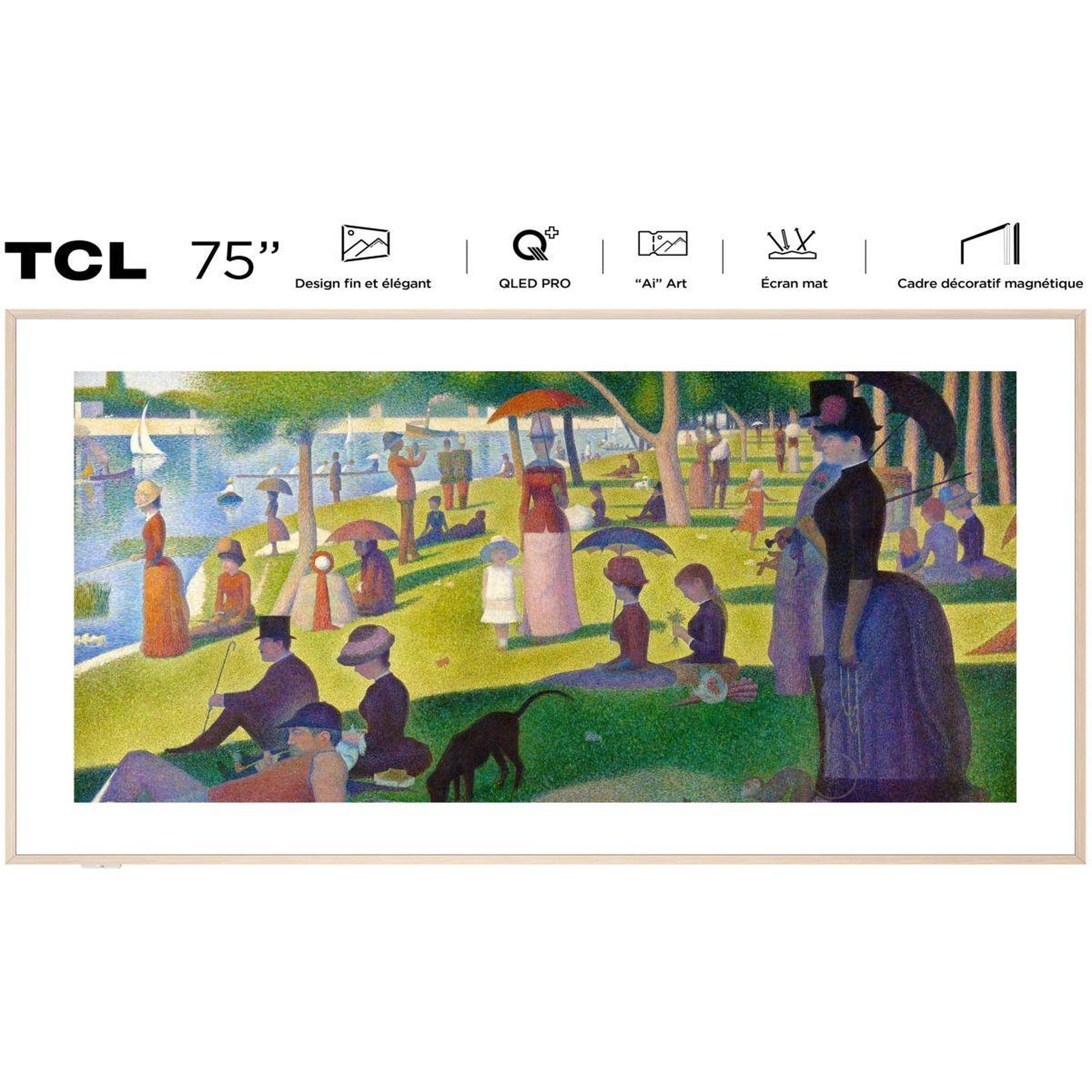 Voir la diapositive 2 : TCL TV QLED NXTVISION 75A300W-75 pouces (189cm)