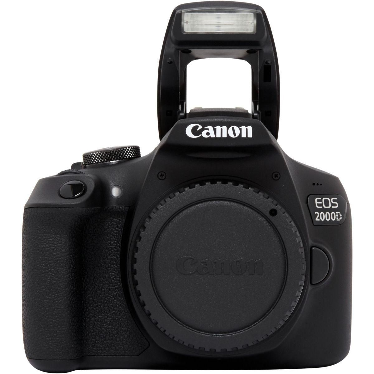 Canon Appareil photo Reflex EOS 2000D Boîtier Nu