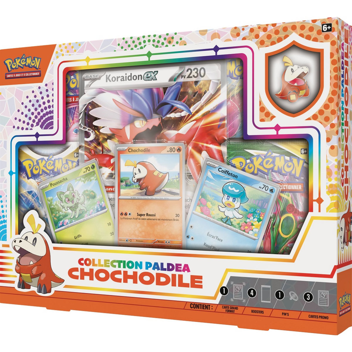 ASMODEE Coffret Cartes Pokémon V Collection Paldea