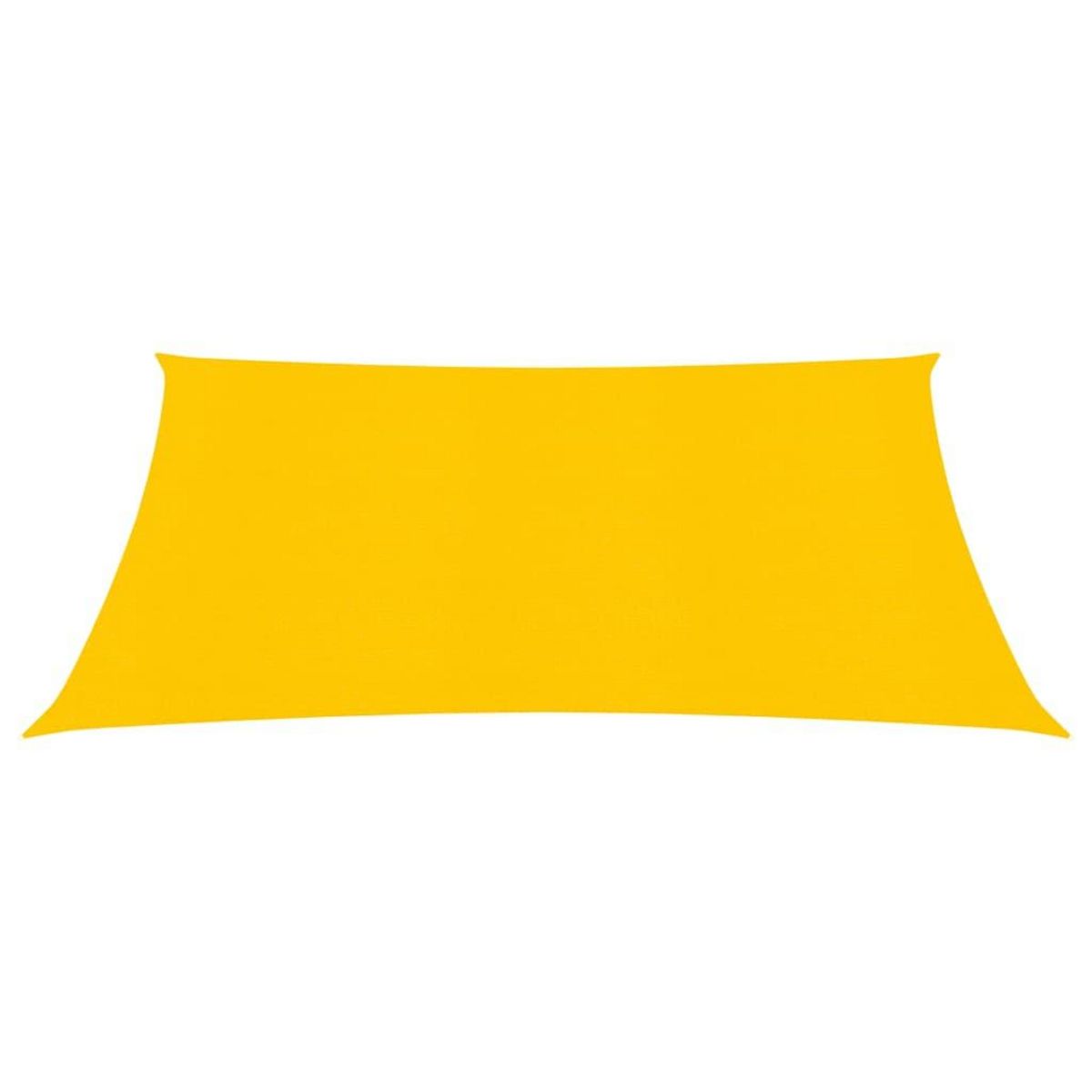 VIDAXL Voile d'ombrage 160 g/m^2 Jaune 2,5x3 m PEHD