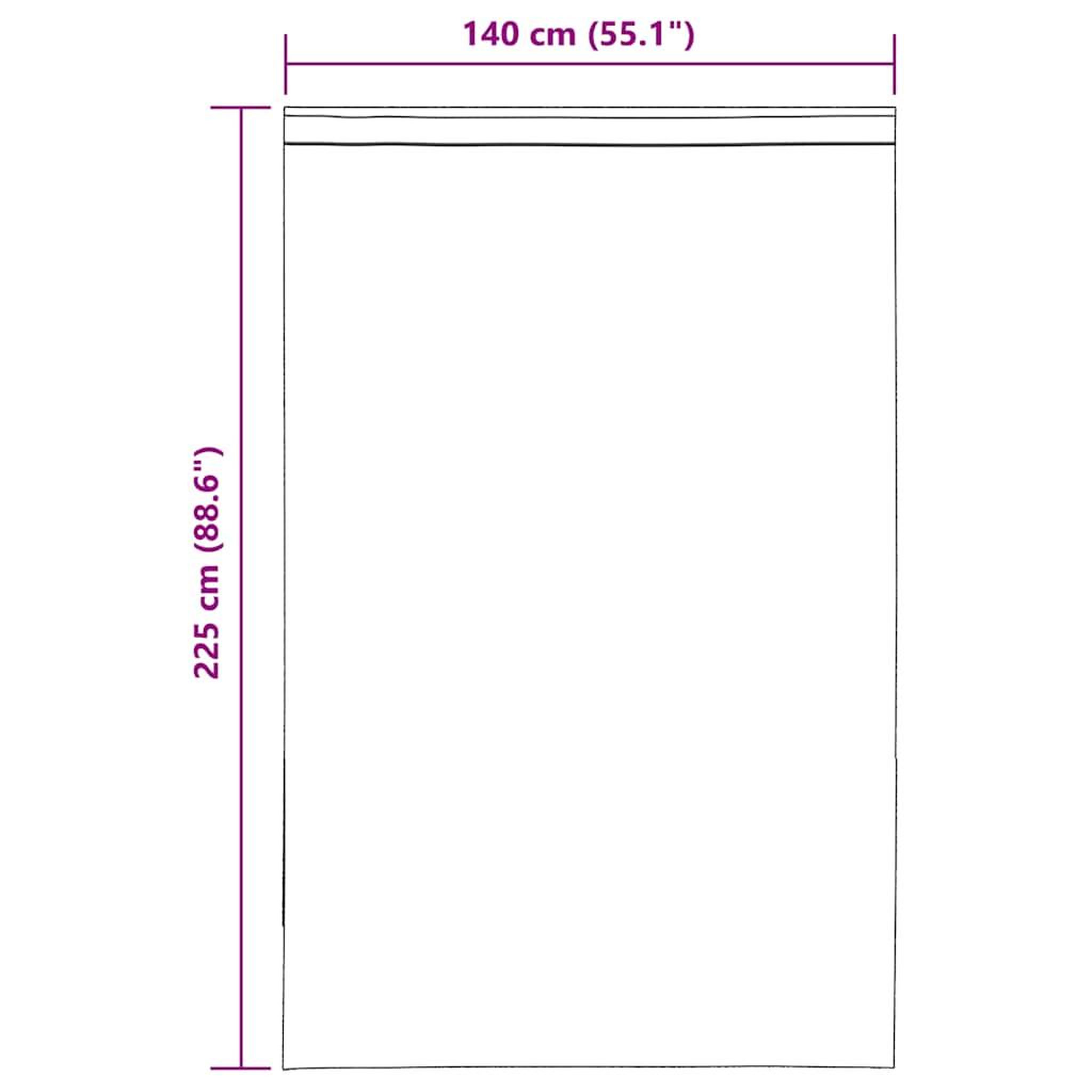 Voir la diapositive 6 : VIDAXL Rideaux en voile avec passants 2 pcs noir