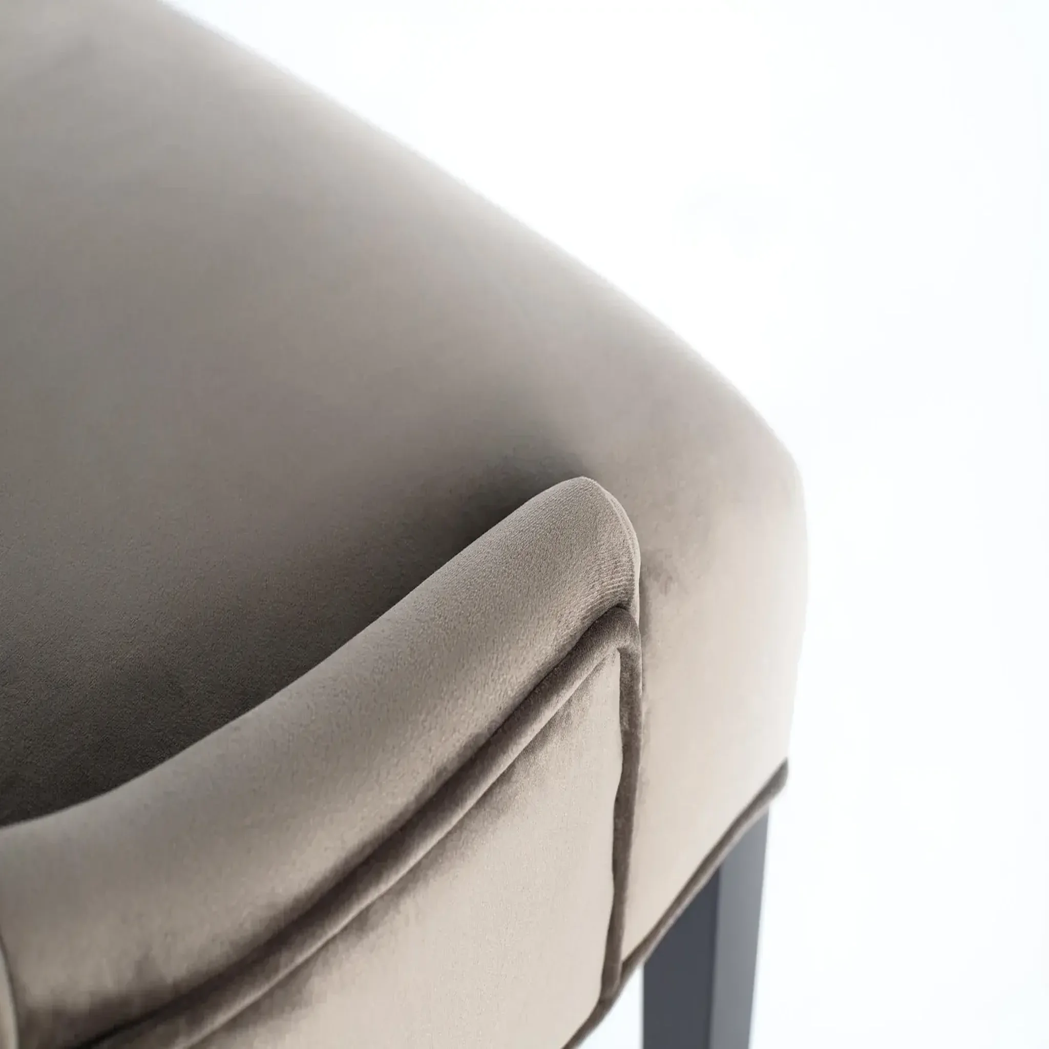 Voir la diapositive 5 : GINER Y COLOMER SL Lot de 2 chaises de velours 57 cm style moderne contemporain