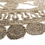 Voir la diapositive 3 : ATMOSPHERA Tapis dentel rond en jute Ritual - Beige - Diam. 120 cm