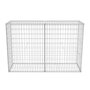 Voir la diapositive 4 : VIDAXL Panier de gabion Acier galvanise 150x50x100 cm