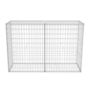 Voir la diapositive 4 : VIDAXL Panier de gabion Acier galvanise 150x50x100 cm