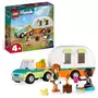 LEGO Friends 41726 Les vacances en caravane, Jouet Camping-Car avec Voiture, Enfants 4 Ans